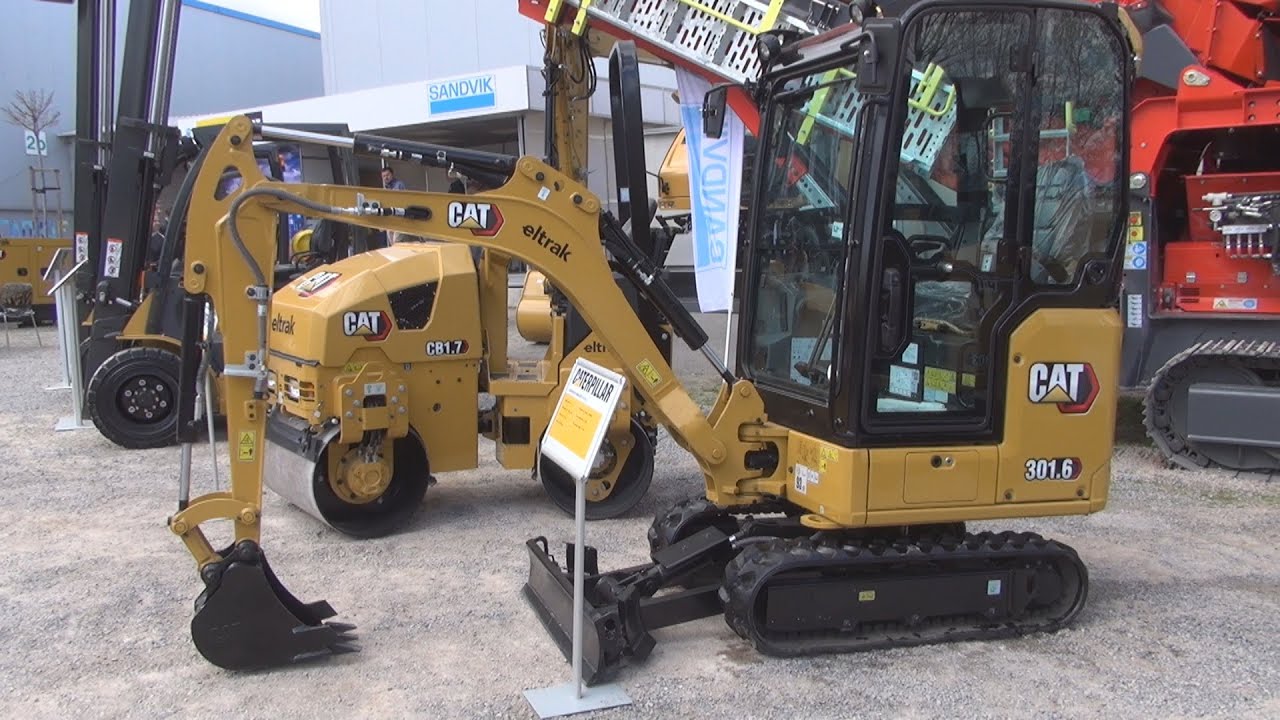 Cat Caterpillar 301.6 Hydraulic Mini Excavator (2024) Exterior and Interior