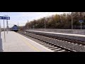 Průjezd Rychlíku Směr Praha Hl.N. točeno dne: 22.4.2021 ( Praha - Eden ) 🚂🚃🚃🚃