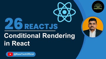 ReactJS Tutorial | Conditional Rendering (हिंदी में) #react #reactjs #reacttutorial #rendering