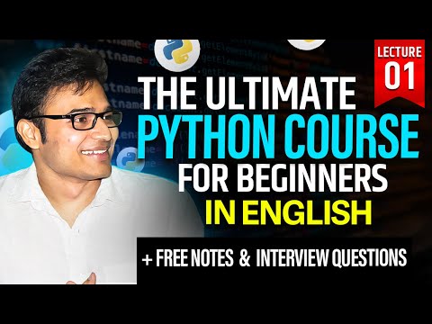 Introduction of Python | L1 | The Ultimate Python Course for Beginners| Ravindrababu Ravula