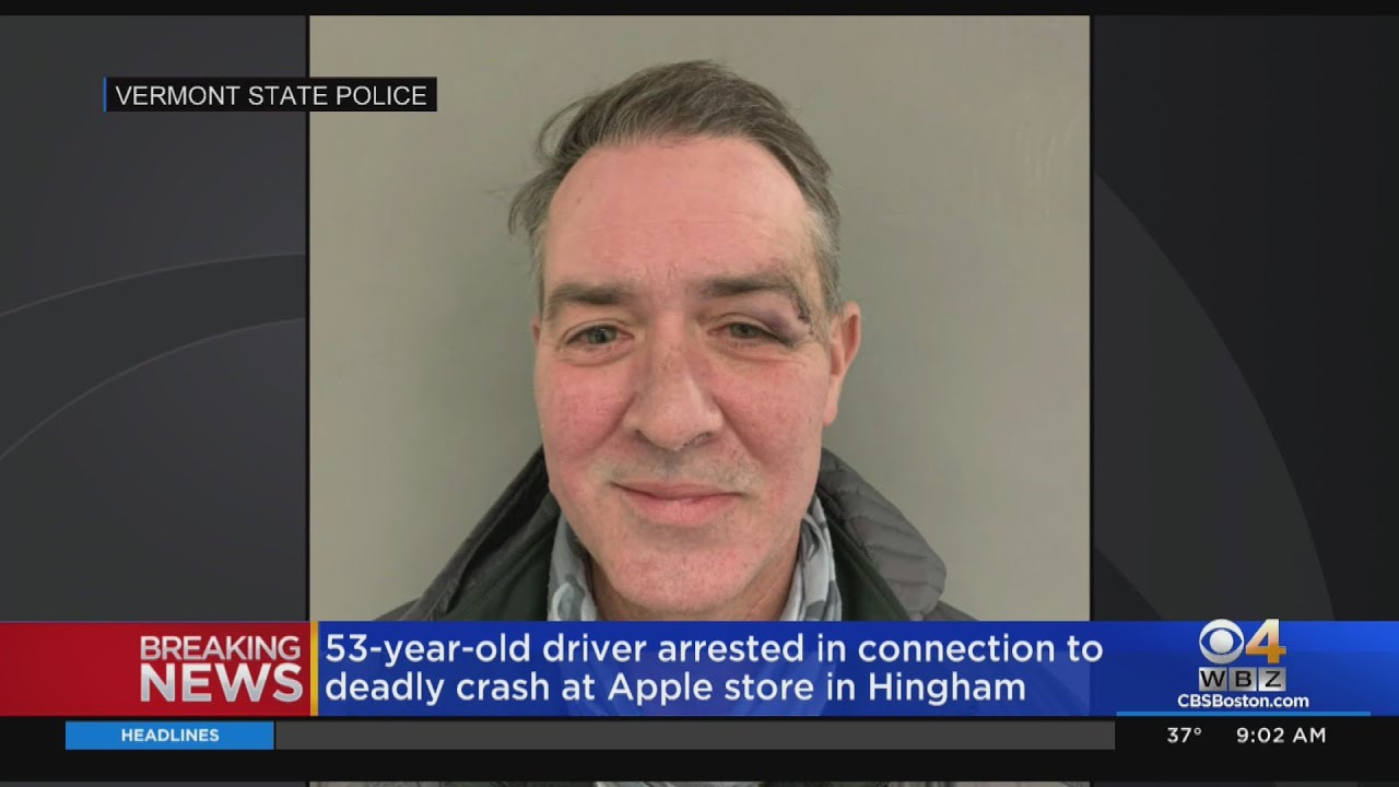 SUV driver charged in deadly crash at Apple store in Hingham – CBS Boston