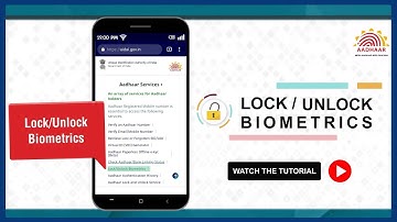 TUTORIAL: Lock Aadhaar | Aadhaar Biometric Lock : Enhancing Security for Your Personal Identity