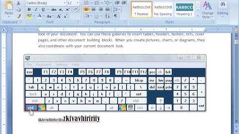 Microsoft Office 2007 in pashto tutorial 2