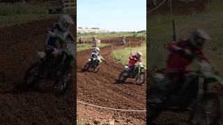 Motocross Race Action