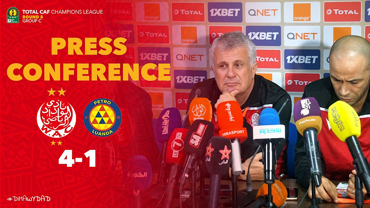 Press conference : Wydad AC 4-1 Atlético PL