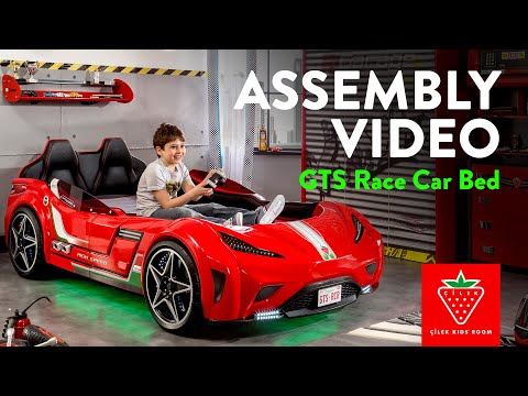 Assembly Video for GTS Twin Race Car Bed