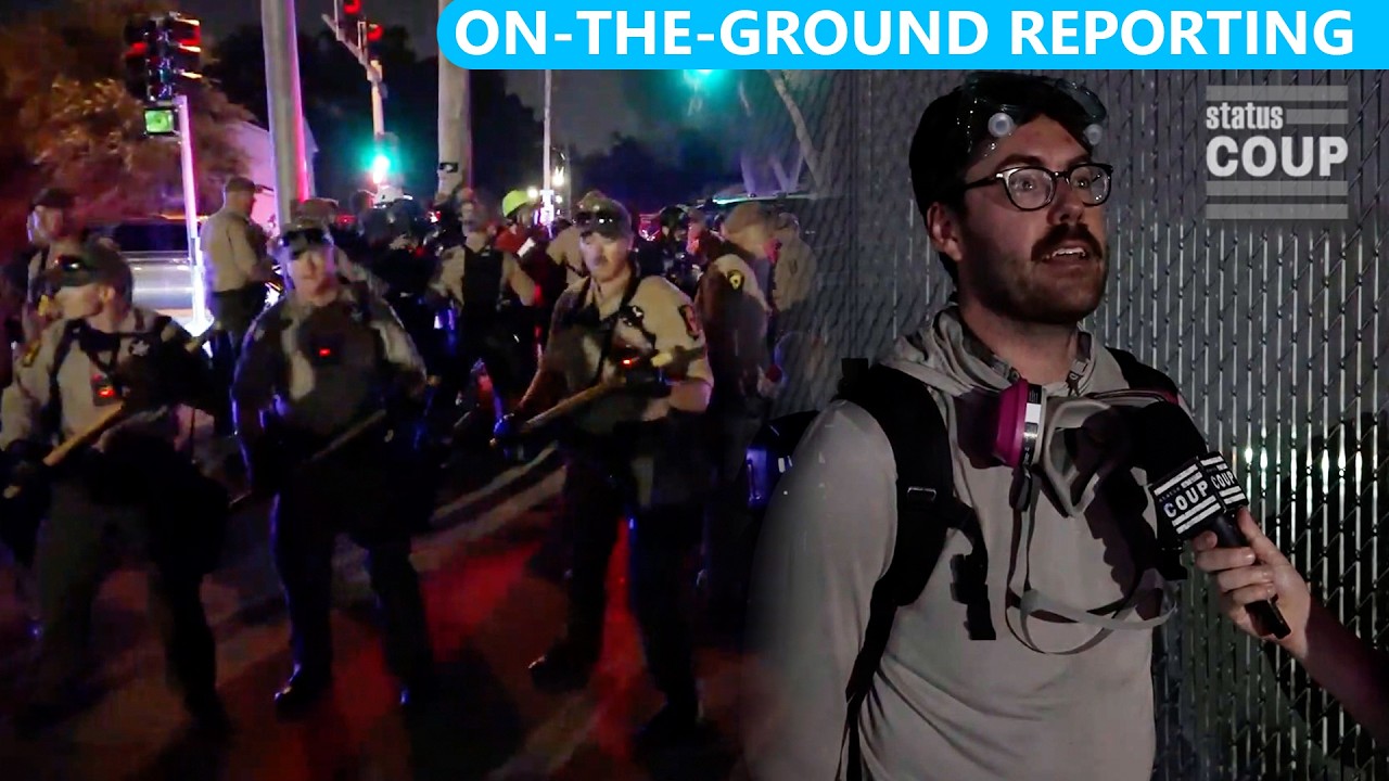 Cops GO WILD on ICE Protesters, Detain Medic FOR HOURS Without Reading Miranda Rights