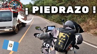 Me TIRAN una PIEDRA entrando a GUATEMALA  / Cap 134 / TRIPLTEK / USHUAIA a ALASKA en MOTO