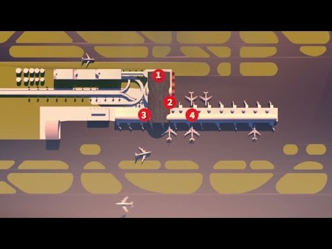 Video: Las aerolíneas refuerzan la seguridad antes del día de la inauguración