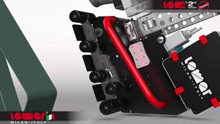 LOM110 P2 Service- Sostituzione Cingoli - Caterpillar Tracks Replacement