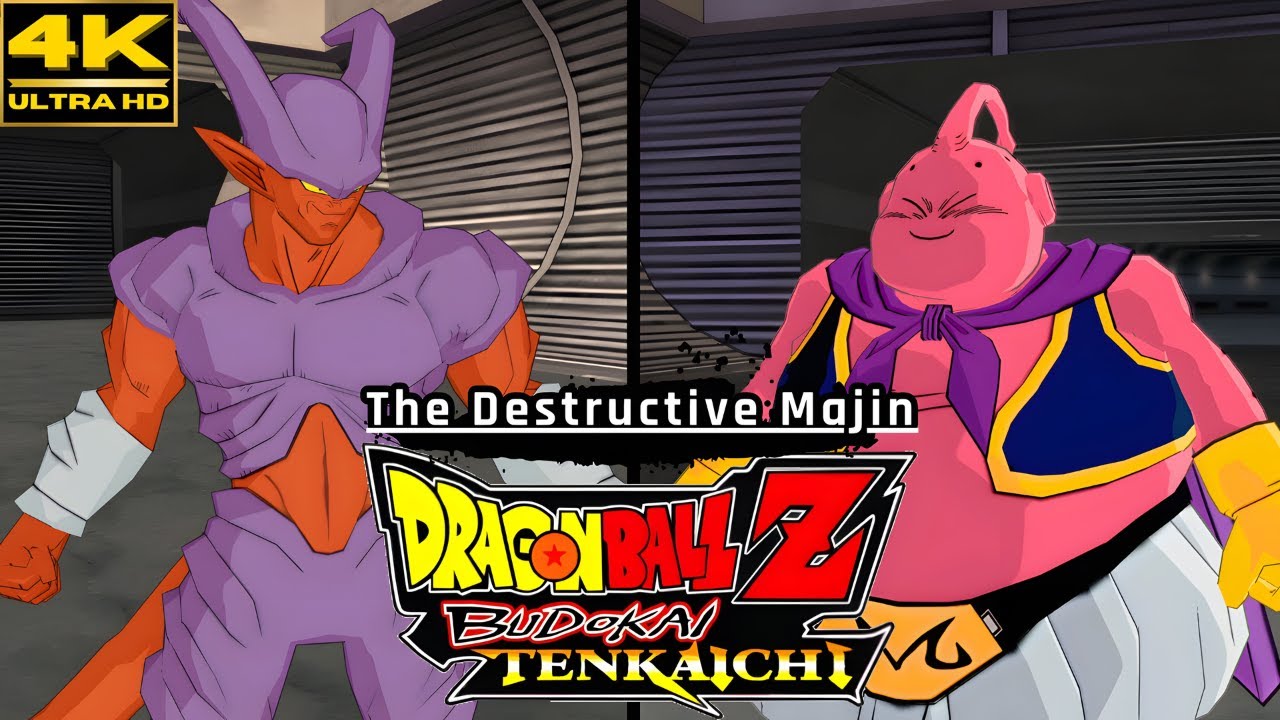 Dragon Ball Z: Budokai Tenkaichi (PS2) - The Destructive Majin | 4K REMASTERED