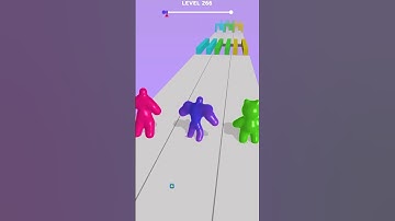 Blob shifter 3d fun race gameplay level 266