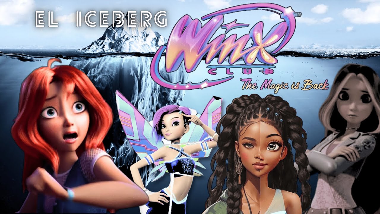 El Iceberg del winx club (El Reboot de winx club ) Anécdotas,controversias,escándalos y polémicas