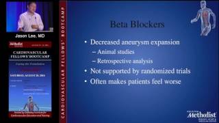 Medical Management of Abdominal Aortic Aneurysm (Jason Lee, MD)