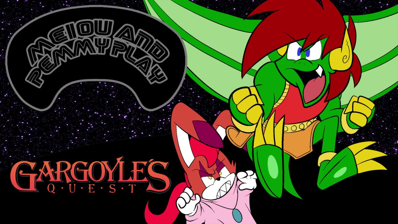 Meiou and Pemmy play Gargoyle's Quest Part 3