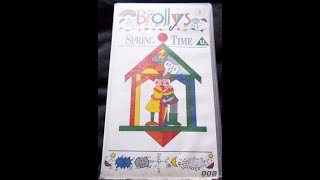 Original Vhs Opening And Closing To The Brollys 1 Spring Time Uk Vhs Tape