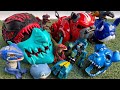 SAVE Rexy! Indominus Vs T-Rex Vs Dreadnoughtus 🦖 Jurassic World Rebirth | Dinosaur Toys Review
