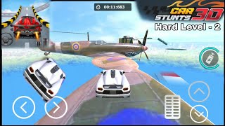Car Stunts 3D Free_Extreme City GT Racing _ Super Hard Stage 2 - White Car Racing Game screenshot 4