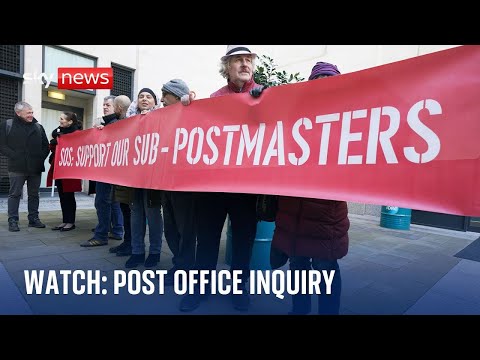 Watch live: Post Office Horizon inquiry