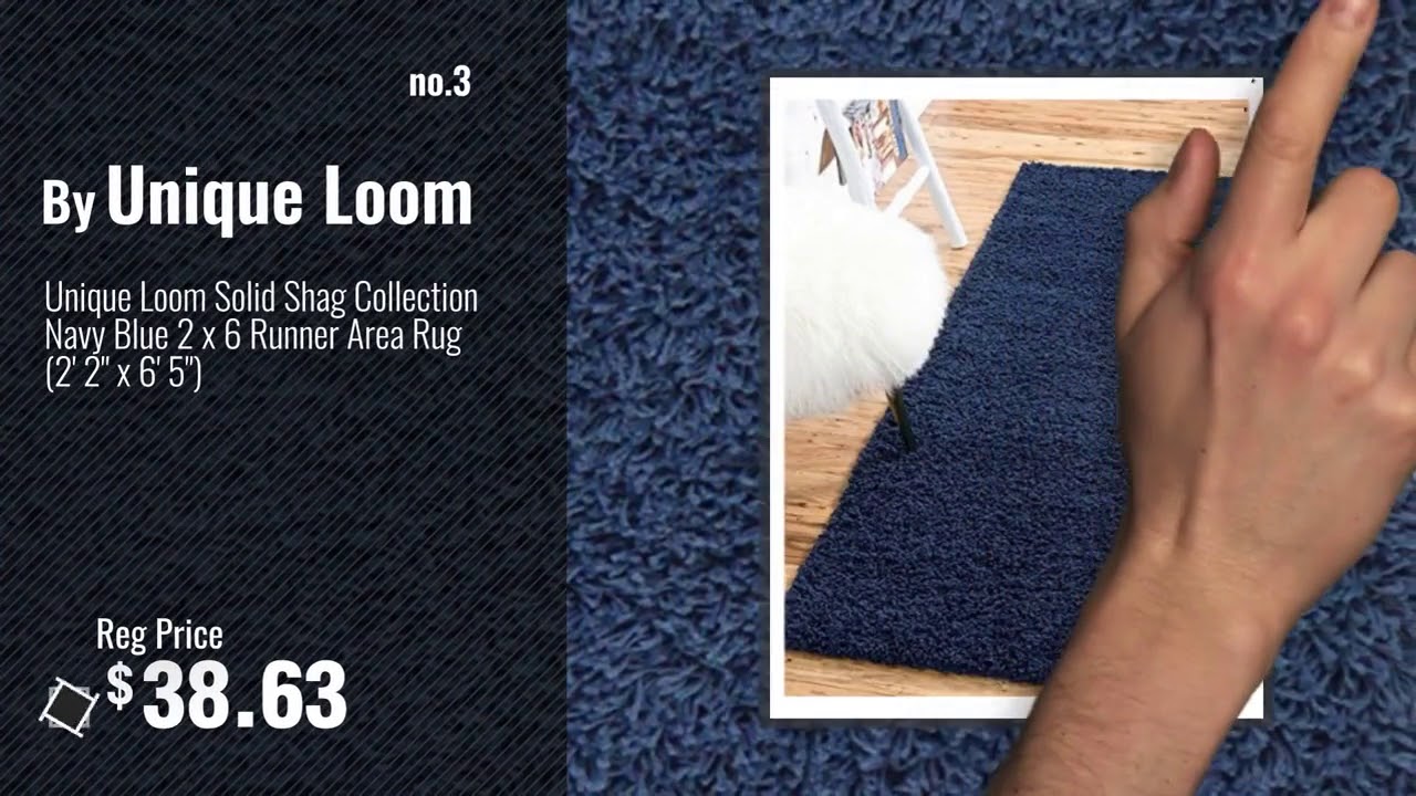 Top 10 In Blue Area Rugs 2018 : Safavieh Amherst Collection AMT425P Navy and Ivory Round Area Rug,