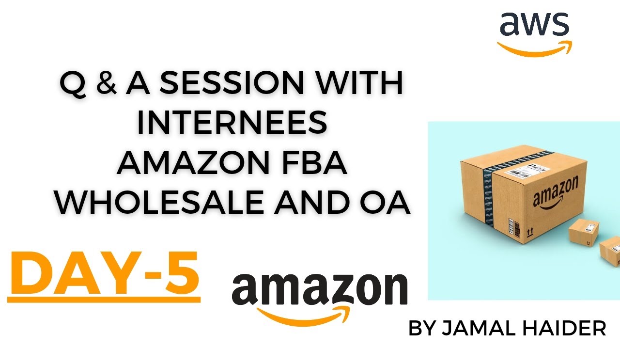 Q & A Session of Amazon FBA Wholesale Brand Hunting | Internship program session Day-5