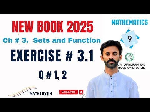 Exercise 3.1 Q 1, 2 class 9th New Book || Punjab Text Book Board - YouTube