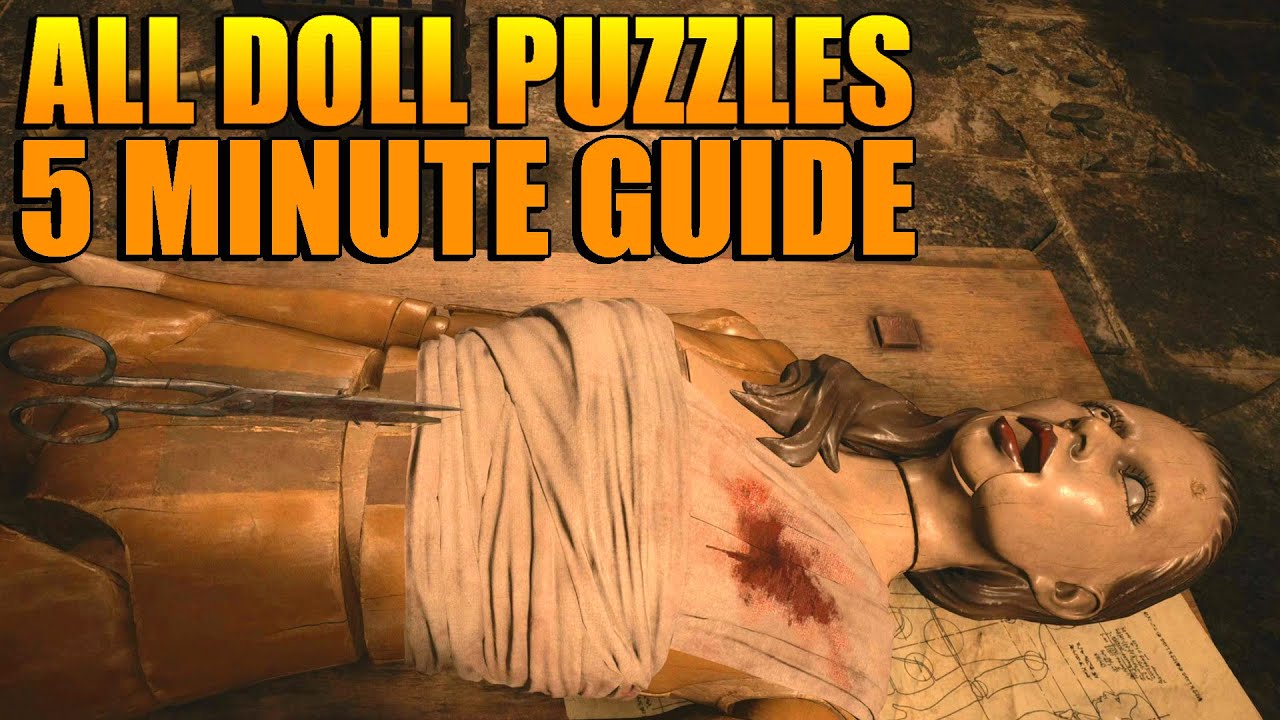 Resident Evil 8 Village Doll Puzzle | House Beneviento's All Doll Puzzles | All-in-One Guide RE8