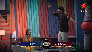 Heights Of Happiness For #Avinash 😀 #BiggBossTelugu4 Today At 9:30 PM On #StarMaa Image