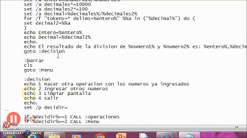 Creando programas con archivos .BAT