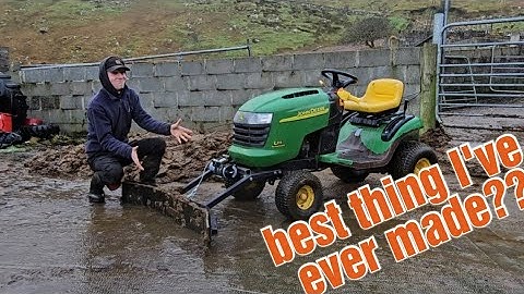 Making a yard scraper from Scratch!