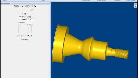 Alphacam CNC Lathe Simulation CAD/CAM