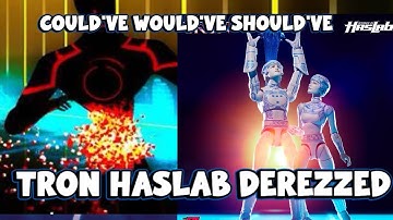 TRON 375 HASLAB DE-REZZED- Could’ve should’ve would’ve done different - can it be saved 