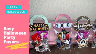 Easy Halloween Party Favor Idea
