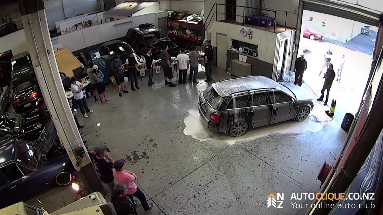 Car Washing Time Lapse Cars and Coffe Detailing Meet with Drive Life