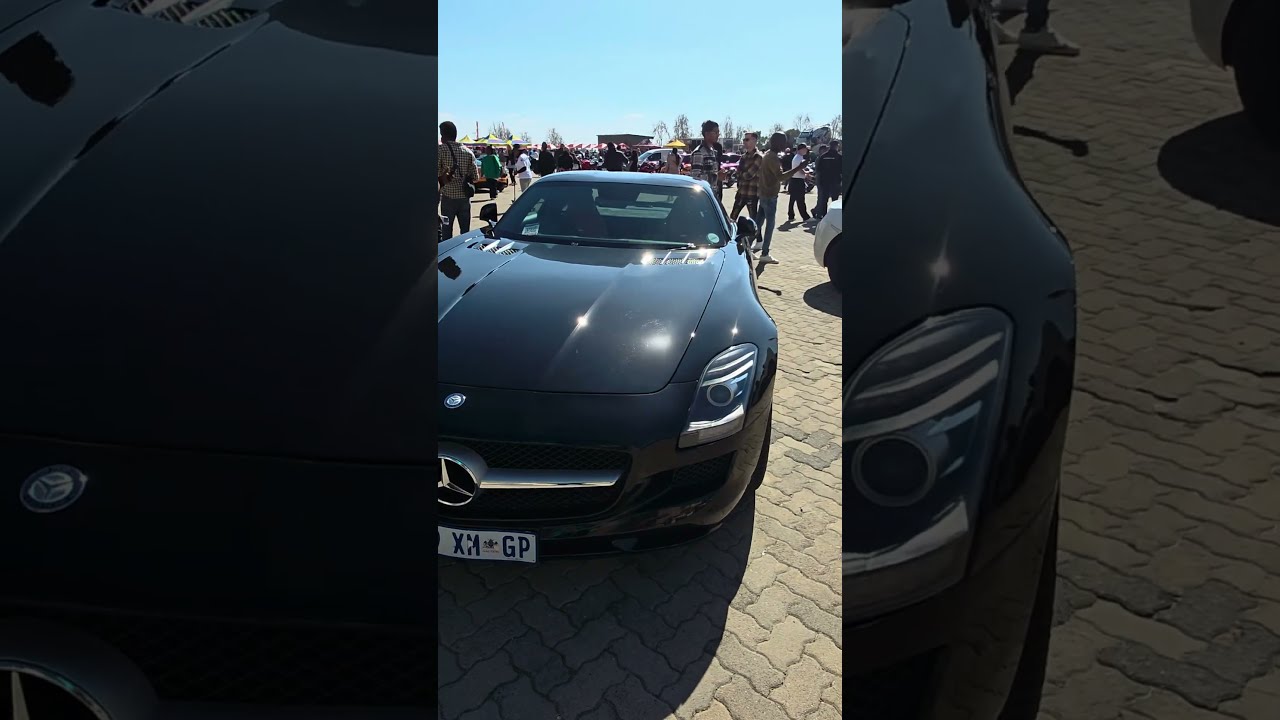 Walk Around Of A Mercedes Benz SLS AMG At The Idle DRIVE2UNITE Car Show Automobile Sls