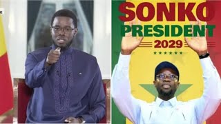 "Si SONKO est le candidat de PASTEF..." Diomaye sans détour sur la candidature de SONKO 