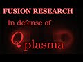 In defense of qplasma  a response to sabine hossenfelder