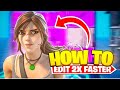 How To EDIT FASTER On Controller 🧩DOUBLE Your Editing Speed! (Editing Tutorial   Tips And Tricks)