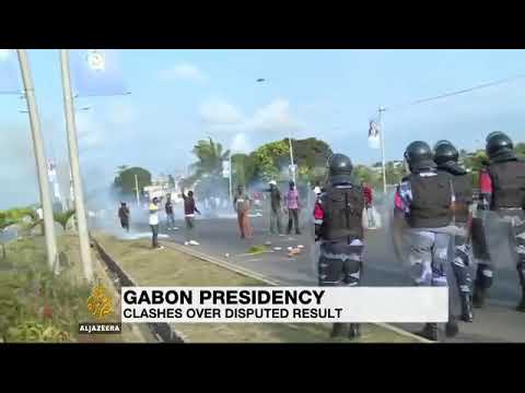 Violence erupts in Gabon as Ali Bongo elected again [WATCH FULL VIDEO]