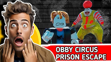 Obby Escape: from Circus Prison Full Gameplay Walkthrough (only game audio)