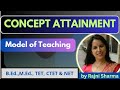 Concept Attainment Model of Teaching by Jerome Bruner || B.Ed./M.Ed./ TET/ CTET