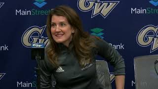 GW WBB Post-Game Press Conference vs. VCU