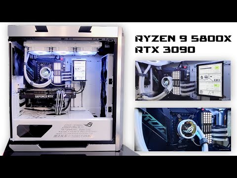 Extreme AMD Gaming / Editing PC Build, Ryzen 9 5950x, RTX 3090 TUF, ROG Z690, 32GB Corsair Dominator