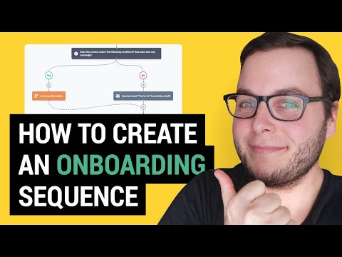 ActiveCampaign Automation: Onboarding Sequence [2022 Tutorial]