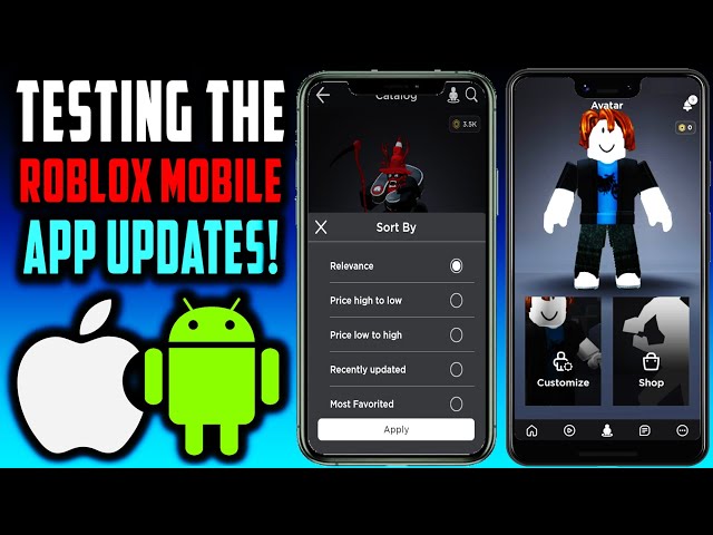 Focus :) on X: New #Roblox Mobile Avatar Editor is out on iOS