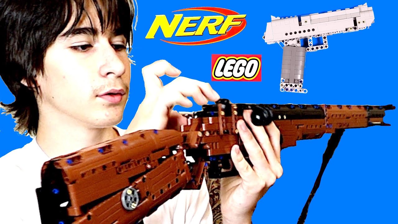 Gå vandreture skruenøgle skadedyr LEGO NERF GUN?? - WOW!! - YouTube