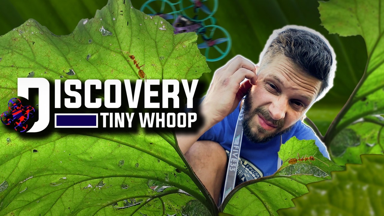 FPV TinyWhoop сходит с ума в уморительной пародии на документальный фильм о животных?