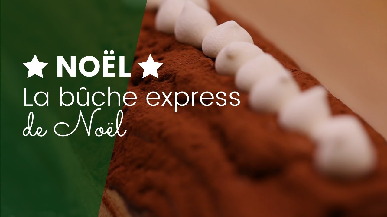 Bûche de Noël facile et rapide au chocolat : découvrez les recettes de  Cuisine Actuelle