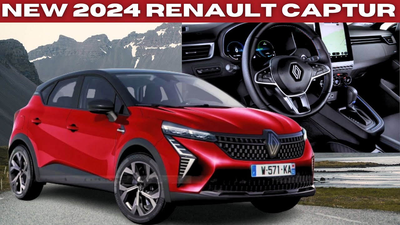 ⁣[ FINALLY ] NEW 2024 Renault Captur : Everything We Know About The Facelifted Small SUV !