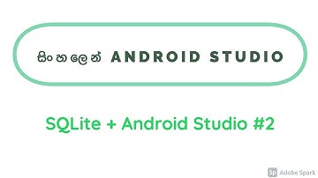 SQLite Operations_ Android studio- Create, Insert,Update,Delete - Part 2
